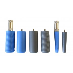 Kit of 6 silicone polishing cones